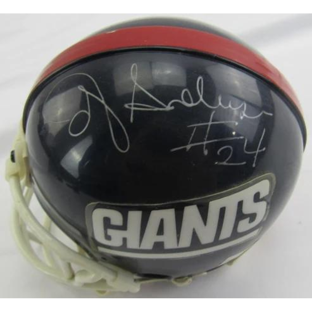 Ottis Anderson Signed Giants Mini Helmet (JSA) at PristineAuction.com
