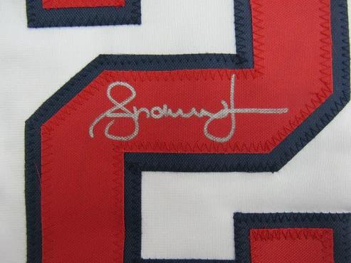Andruw Jones Signed Jersey (JSA) at PristineAuction.com Andruw Jones Signed Jersey (JSA) at PristineAuction.com