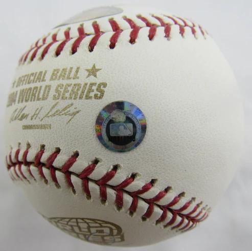 Dale Suvem Signed 2004 World Series Baseball (MLB) at PristineAuction.com Dale Suvem Signed 2004 World Series Baseball (MLB) at PristineAuction.com