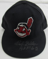 Bob Feller Signed Indians Hat Inscribed "HOF 62" (JSA) at PristineAuction.com