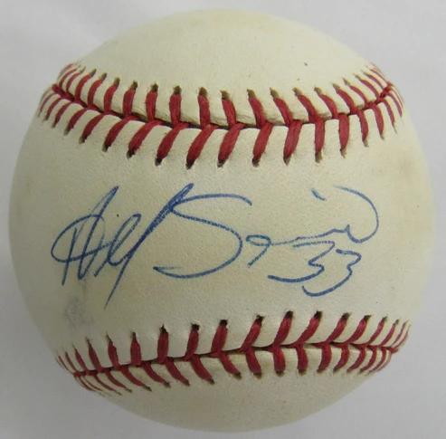 Alfonso Soriano Signed OAL Baseball (JSA) at PristineAuction.com Alfonso Soriano Signed OAL Baseball (JSA) at PristineAuction.com