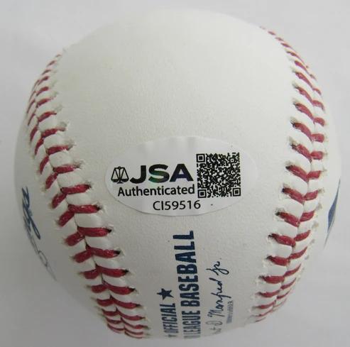 Andre Dawson Signed OML Baseball Inscribed "HOF 2010" (JSA) at PristineAuction.com Andre Dawson Signed OML Baseball Inscribed "HOF 2010" (JSA) at PristineAuction.com