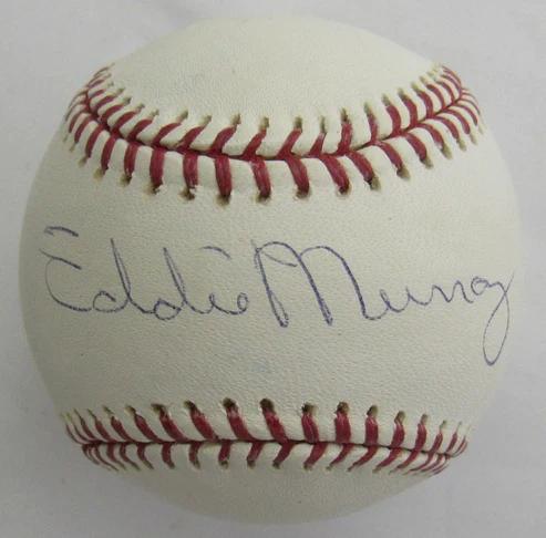 Eddie Murray Signed OML Baseball (JSA) at PristineAuction.com Eddie Murray Signed OML Baseball (JSA) at PristineAuction.com