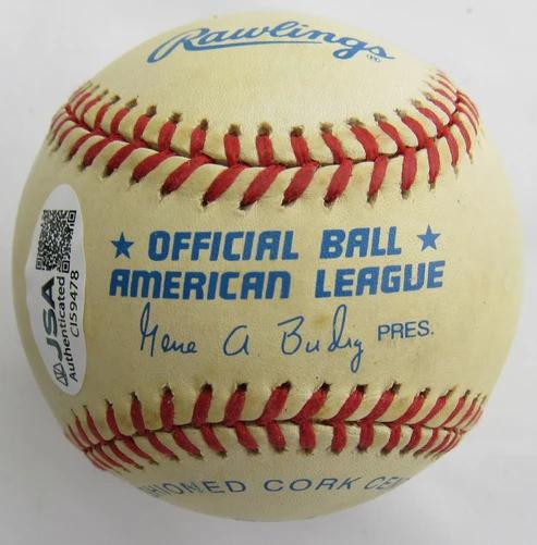 Tino Martinez Signed OAL Baseball (JSA) at PristineAuction.com Tino Martinez Signed OAL Baseball (JSA) at PristineAuction.com