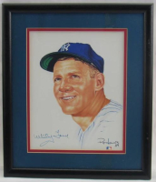 Whitey Ford Signed Yankees Custom Framed Photo (JSA) at PristineAuction.com
