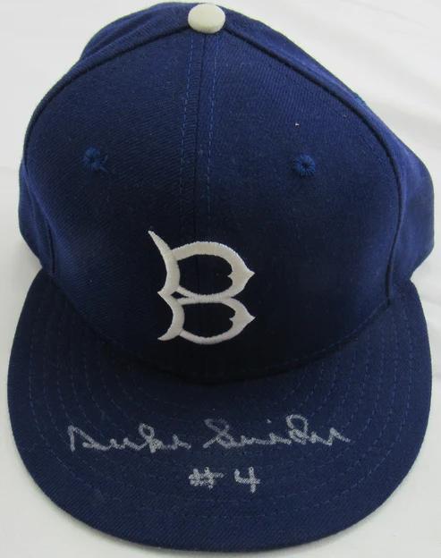 Duke Snider Signed Dodgers Hat (JSA) at PristineAuction.com Duke Snider Signed Dodgers Hat (JSA) at PristineAuction.com