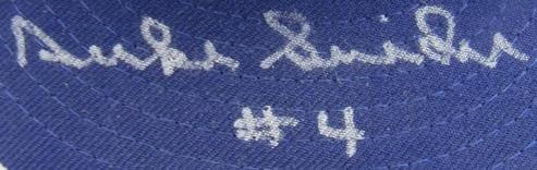 Duke Snider Signed Dodgers Hat (JSA) at PristineAuction.com Duke Snider Signed Dodgers Hat (JSA) at PristineAuction.com