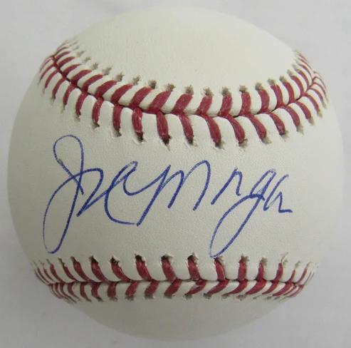 Joe Morgan Signed OML Baseball (JSA) at PristineAuction.com Joe Morgan Signed OML Baseball (JSA) at PristineAuction.com