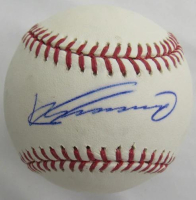 Vladimir Guerrero Sr. Signed OML Baseball (JSA) at PristineAuction.com