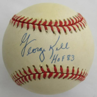 George Kell Signed OAL Baseball Inscribed "HOF 83" (JSA) at PristineAuction.com