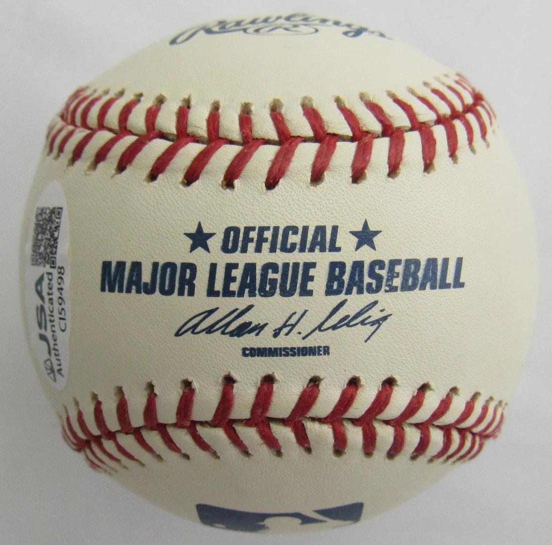 Donn Clendenon Signed OML Baseball (JSA) at PristineAuction.com Donn Clendenon Signed OML Baseball (JSA) at PristineAuction.com