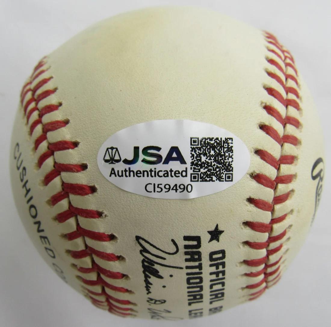 Roger Clemens Signed ONL Baseball (JSA) at PristineAuction.com Roger Clemens Signed ONL Baseball (JSA) at PristineAuction.com