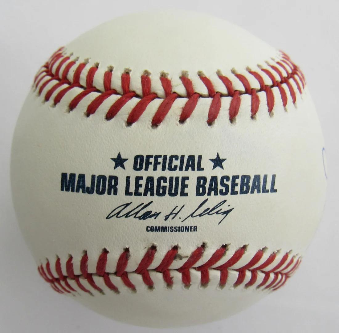 Reggie Jackson Signed OML Hall of Fame Logo Baseball (JSA) at PristineAuction.com Reggie Jackson Signed OML Hall of Fame Logo Baseball (JSA) at PristineAuction.com
