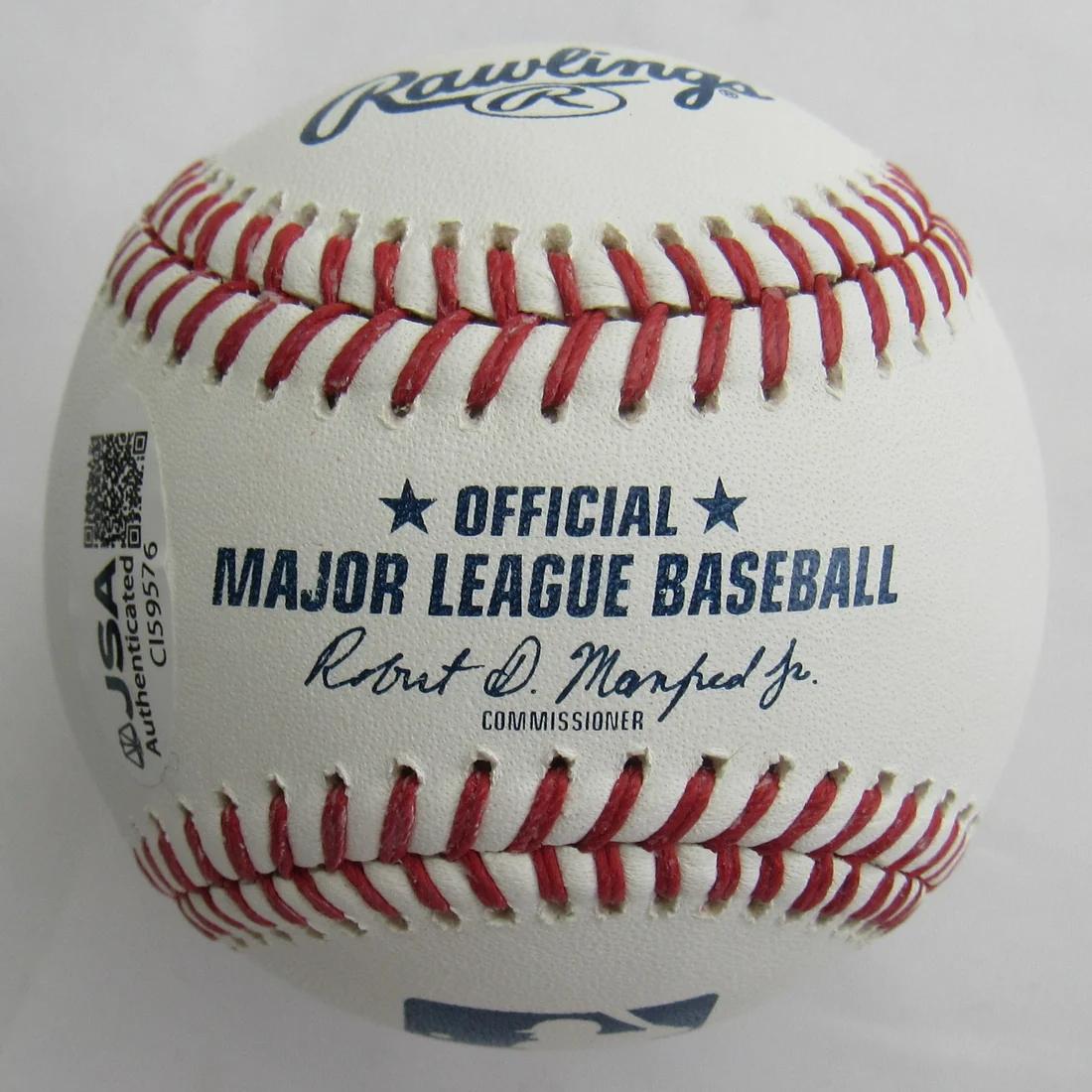 Ben Rice Signed OML Baseball (JSA) at PristineAuction.com Ben Rice Signed OML Baseball (JSA) at PristineAuction.com