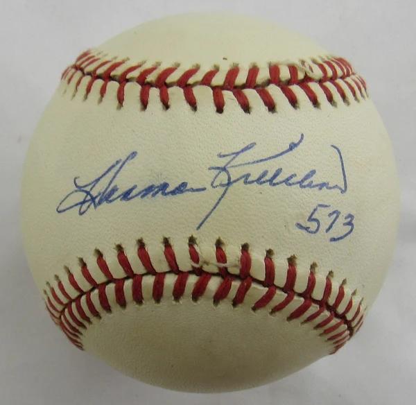 Harmon Killebrew Signed OAL Baseball Inscribed "573" (PSA) at PristineAuction.com Harmon Killebrew Signed OAL Baseball Inscribed "573" (PSA) at PristineAuction.com