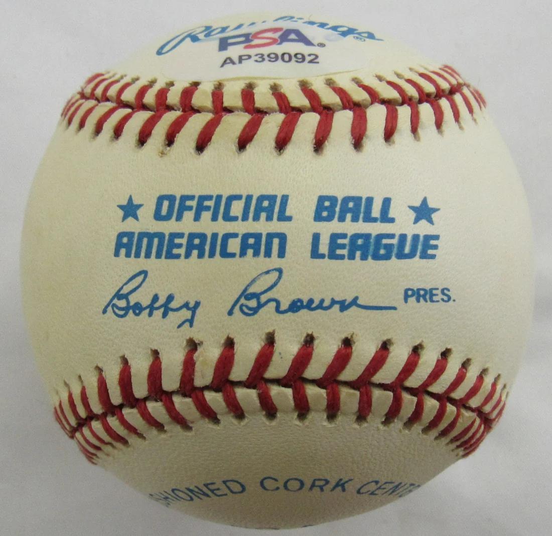 Harmon Killebrew Signed OAL Baseball Inscribed "573" (PSA) at PristineAuction.com Harmon Killebrew Signed OAL Baseball Inscribed "573" (PSA) at PristineAuction.com