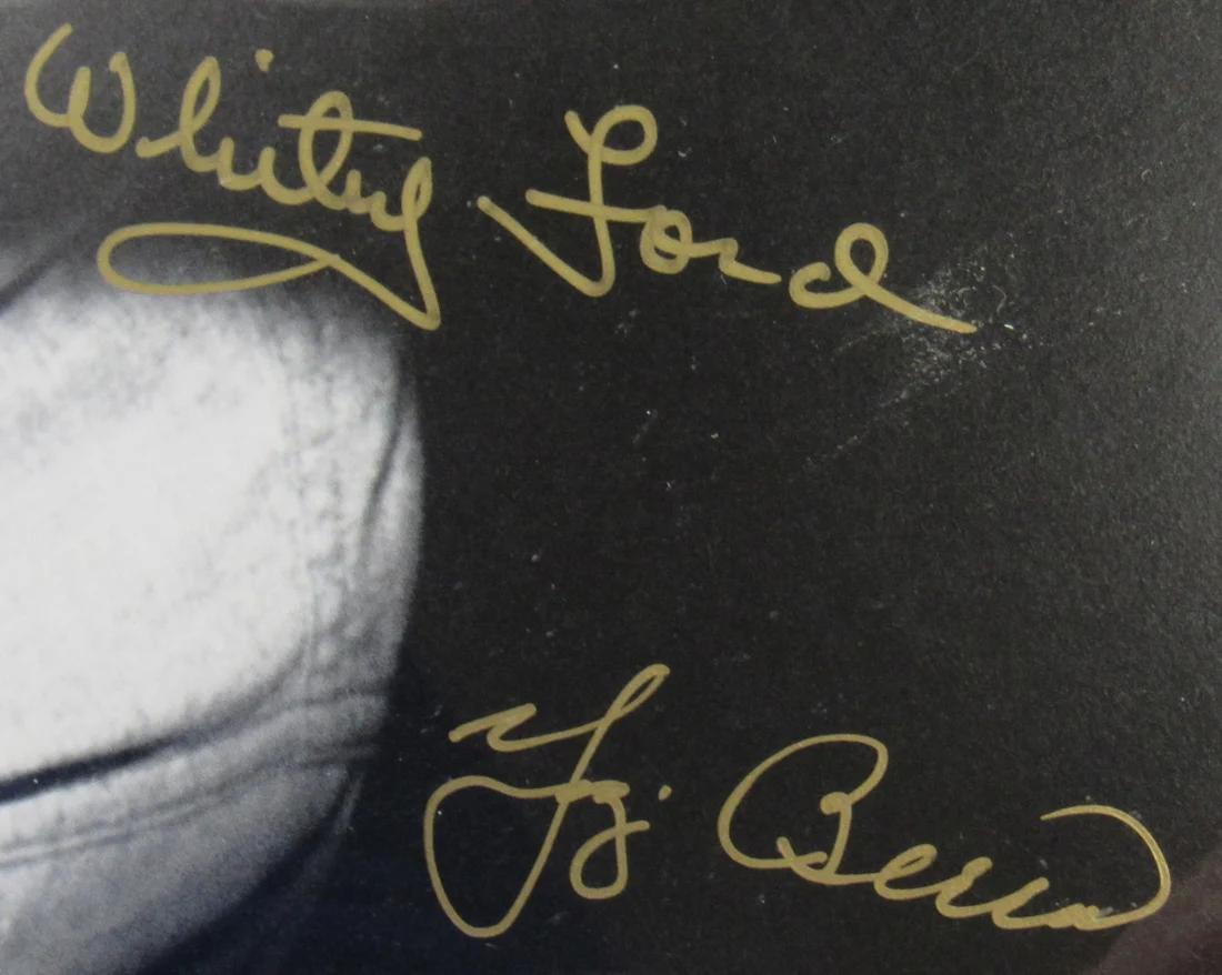 Whitey Ford & Yogi Berra Signed Yankees 16x20 Photo (JSA) at PristineAuction.com Whitey Ford & Yogi Berra Signed Yankees 16x20 Photo (JSA) at PristineAuction.com