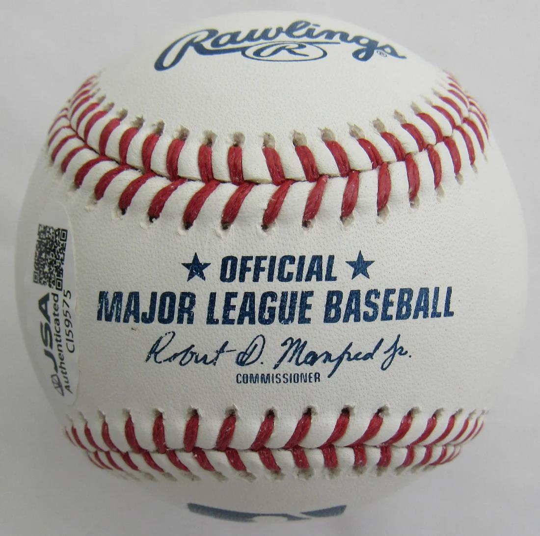 Ben Rice Signed OML Baseball (JSA) at PristineAuction.com Ben Rice Signed OML Baseball (JSA) at PristineAuction.com