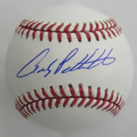 Andy Pettitte Signed OML Baseball (JSA) at PristineAuction.com