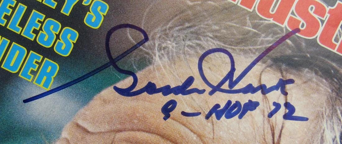 Gordie Howe Signed 1980 "Sports Illustrated" Magazine Inscribed "HOF 72" (JSA) at PristineAuction.com Gordie Howe Signed 1980 "Sports Illustrated" Magazine Inscribed "HOF 72" (JSA) at PristineAuction.com