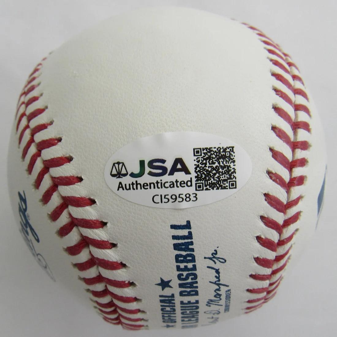 Paul Goldschmidt Signed OML Baseball Inscribed "2022 NL MVP" (JSA) at PristineAuction.com Paul Goldschmidt Signed OML Baseball Inscribed "2022 NL MVP" (JSA) at PristineAuction.com