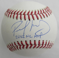 Paul Goldschmidt Signed OML Baseball Inscribed "2022 NL MVP" (JSA) at PristineAuction.com