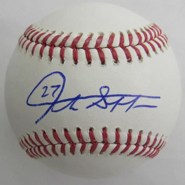 Giancarlo Stanton Signed OML Baseball (JSA) at PristineAuction.com Giancarlo Stanton Signed OML Baseball (JSA) at PristineAuction.com