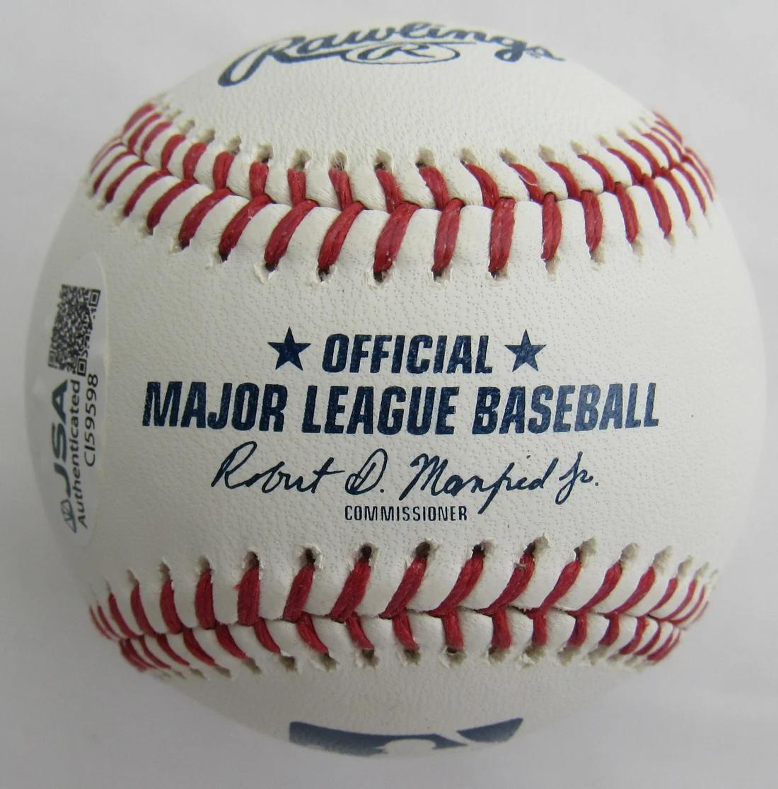 Paul Goldschmidt Signed OML Baseball Inscribed "2022 NL MVP" (JSA) at PristineAuction.com Paul Goldschmidt Signed OML Baseball Inscribed "2022 NL MVP" (JSA) at PristineAuction.com