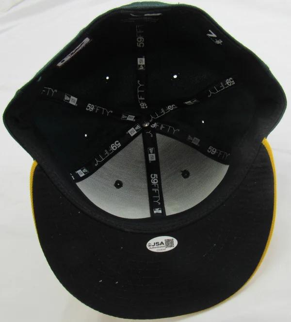 Rickey Henderson Signed Athletics Hat (JSA) at PristineAuction.com Rickey Henderson Signed Athletics Hat (JSA) at PristineAuction.com