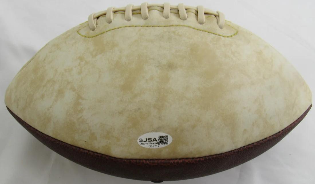 Peyton Manning Signed Colts Logo Football (JSA) at PristineAuction.com Peyton Manning Signed Colts Logo Football (JSA) at PristineAuction.com