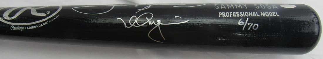 Sammy Sosa & Mark McGwire Signed Rawlings Baseball Bat (MLB & Mounted Memories) at PristineAuction.com Sammy Sosa & Mark McGwire Signed Rawlings Baseball Bat (MLB & Mounted Memories) at PristineAuction.com