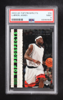 Lebron James 2003 Upper Deck Top Prospects #55 RC (PSA 9) at PristineAuction.com