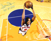 Latrell Sprewell Signed Knicks 16x20 Photo Inscribed "4x All Star" (AWM) at PristineAuction.com