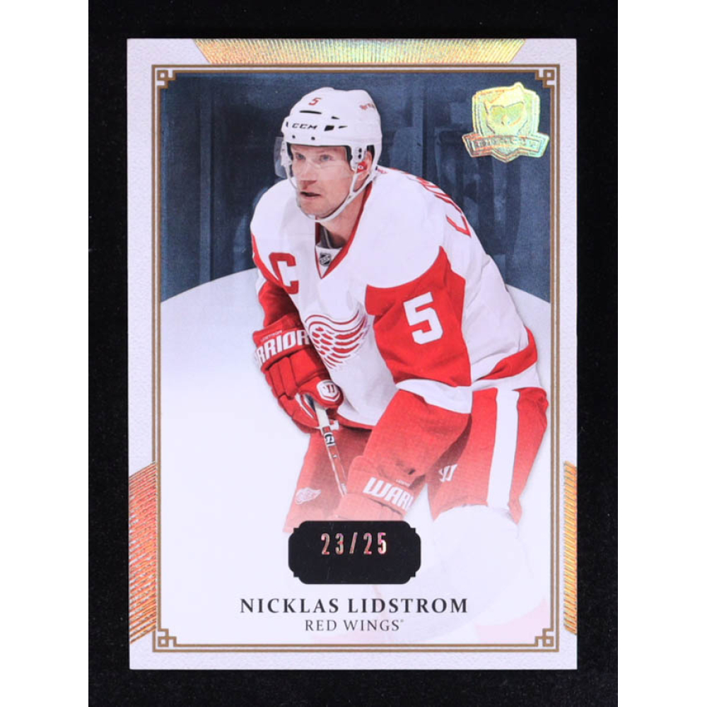Nicklas Lidstrom 2013-14 The Cup Gold #28 #23/25 at PristineAuction.com
