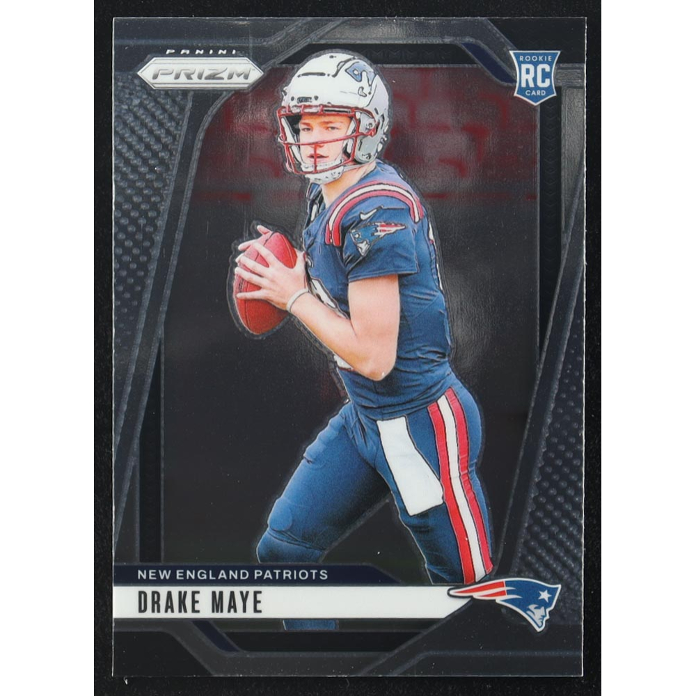 Drake Maye 2024 Panini Prizm #329 RC at PristineAuction.com