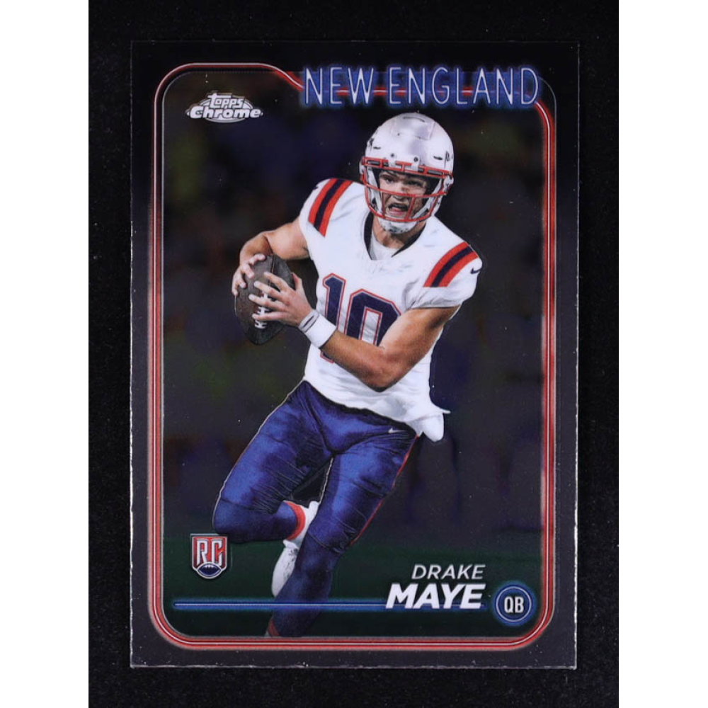 Drake Maye 2024 Topps Chrome #203 RC at PristineAuction.com
