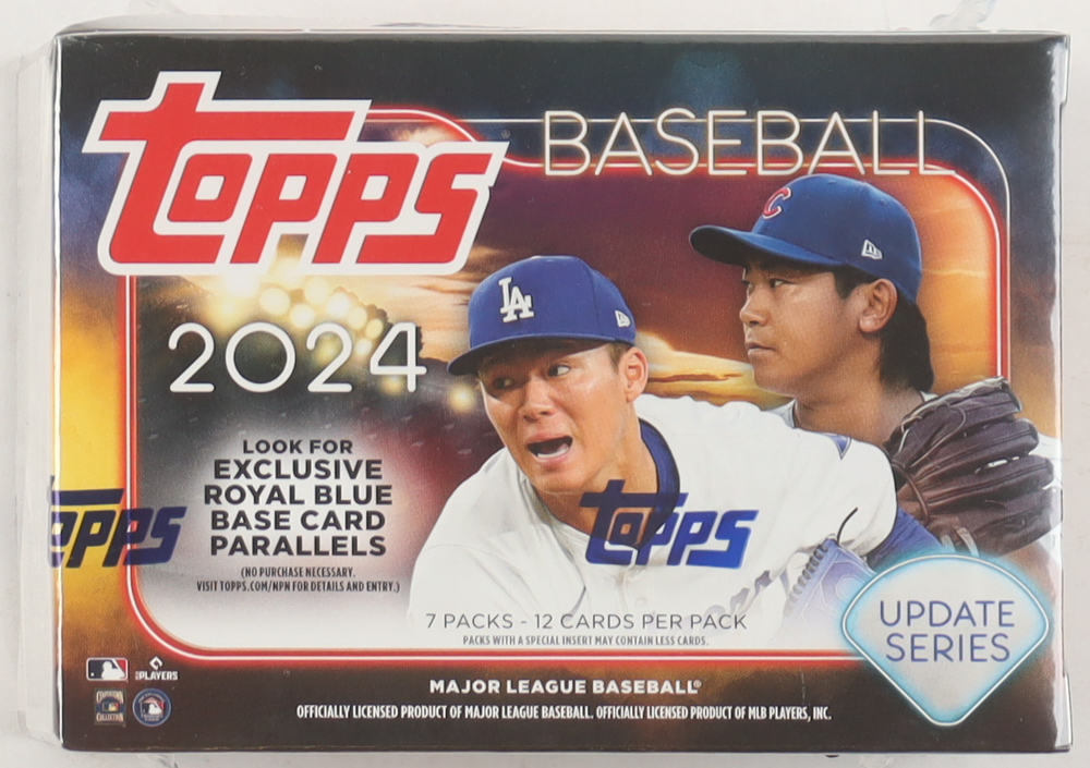 2024 Topps Update Baseball Blaster Box with (7) Packs at PristineAuction.com 2024 Topps Update Baseball Blaster Box with (7) Packs at PristineAuction.com