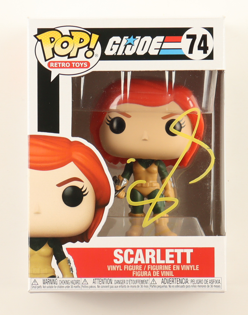 Samara Weaving Signed "G.I. Joe" #74 Scarlett Funko Pop! (Beckett) at PristineAuction.com Samara Weaving Signed "G.I. Joe" #74 Scarlett Funko Pop! (Beckett) at PristineAuction.com
