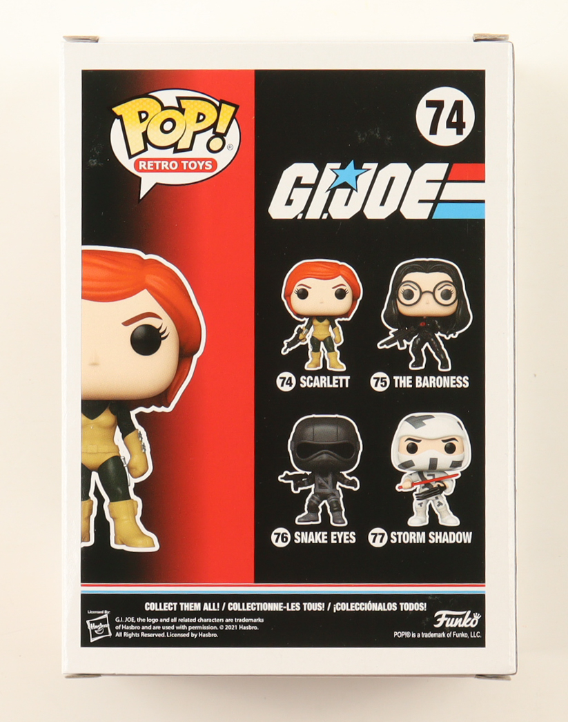 Samara Weaving Signed "G.I. Joe" #74 Scarlett Funko Pop! (Beckett) at PristineAuction.com Samara Weaving Signed "G.I. Joe" #74 Scarlett Funko Pop! (Beckett) at PristineAuction.com