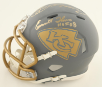 Willie Roaf, Will Shields & Emmitt Thomas Signed Chiefs Slate Alternate Speed Mini Helmet Inscribed "HOF 2012", "HOF 15" & "HOF 08" (JSA) at PristineAuction.com