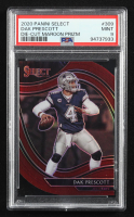 Dak Prescott 2020 Select Prizm Maroon Die Cut #309 (PSA 9) at PristineAuction.com