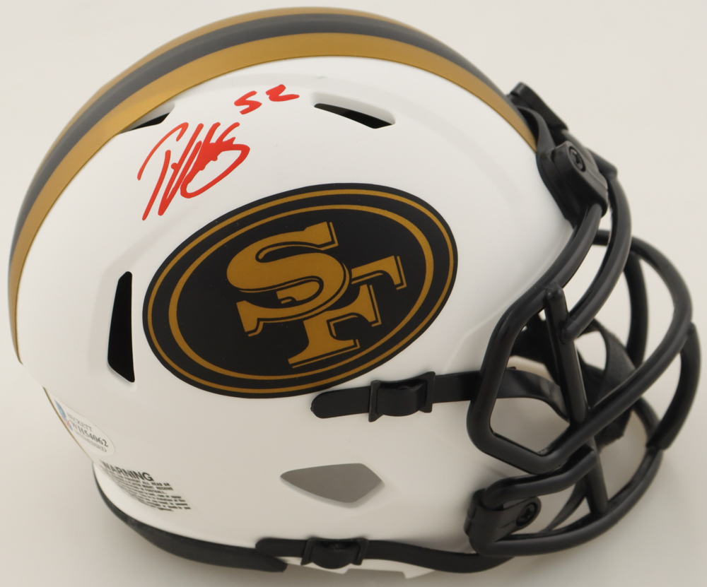 Patrick Willis Signed 49ers Lunar Eclipse Alterante Speed Mini Helmet (Beckett) at PristineAuction.com Patrick Willis Signed 49ers Lunar Eclipse Alterante Speed Mini Helmet (Beckett) at PristineAuction.com