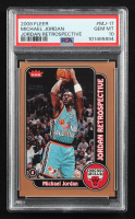 Michael Jordan 2008-09 Fleer Michael Jordan Retrospective #MJ17 (PSA 10) at PristineAuction.com