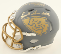 Willie Roaf, Will Shields & Emmitt Thomas Signed Chiefs Slate Alternate Speed Mini Helmet Inscribed "HOF 2012", "HOF 15" & "HOF 08" (JSA) at PristineAuction.com