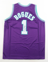 Muggsy Bogues Signed Jersey (JSA) at PristineAuction.com
