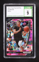 LaMelo Ball 2020-21 Panini Prizm Draft Picks Pink Ice #3 RC (CSG 9) at PristineAuction.com