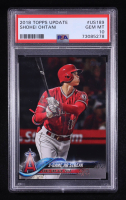 Shohei Ohtani 2018 Topps Update #US189 HL RC (PSA 10) at PristineAuction.com