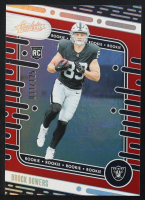 Brock Bowers 2024 Absolute Spectrum Red #113 #33/215 RC at PristineAuction.com