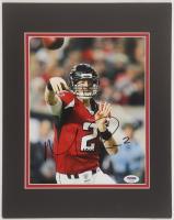 Matt Ryan Signed Falcons Custom Matted Photo Display (PSA) at PristineAuction.com