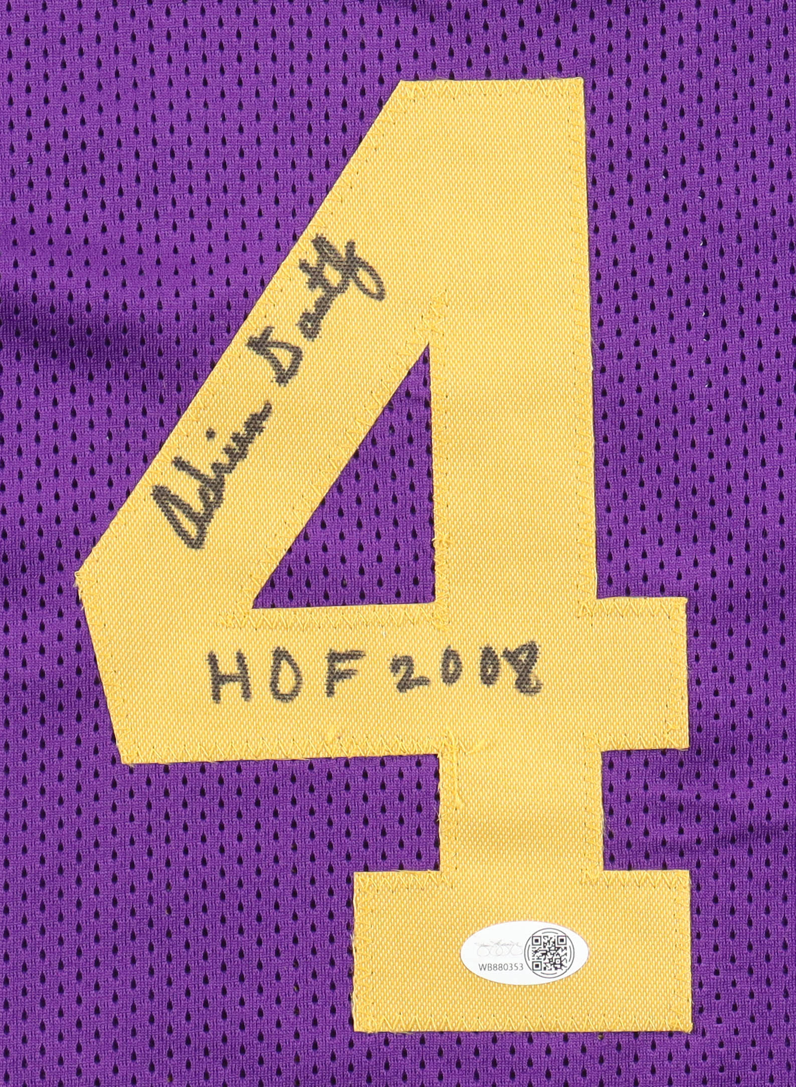 Adrian Dantley Signed Jersey Inscribed "HOF 2008" (JSA) at PristineAuction.com Adrian Dantley Signed Jersey Inscribed "HOF 2008" (JSA) at PristineAuction.com